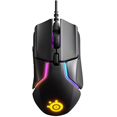 SteelSeries Rival 600 Optische Gamingmuis, 12.000 Cpi Truemove3+ Duale Optische Sensor, 0.05 Lift-Off Afstand, Zwart