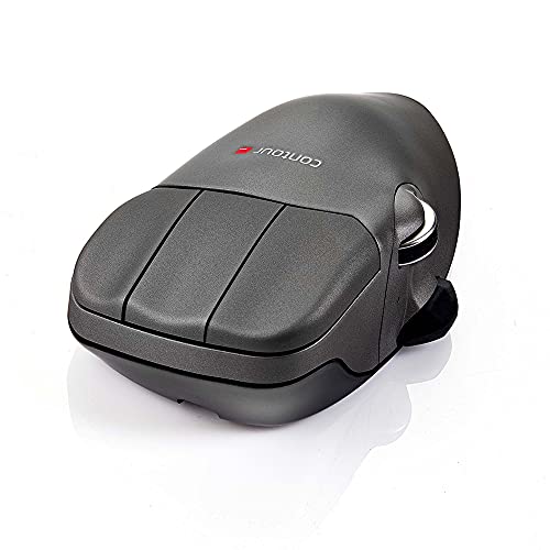 Contour Mouse   Getelegrafeerde Muis   Hoge Kwaliteit   Biedt de snelste Gaming Lichtgewicht Draagbare Computer Muis   Voor Laptop PC Computer Notebook   Linkshandig   Compatibel met Windows + Mac   Maat M