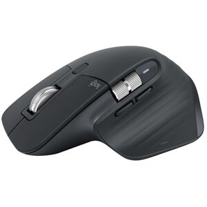 Logitech MX Master 3S – Draadloze performance muis met supersnel scrollen, ergonomisch ontwerp, 8K DPI, tracken op glas, stil klikken, Bluetooth, Windows, Linux, Chrome Grafiet Logitech MX Master 3S – Draadloze performance muis met supersnel scrollen, ergonomisch ontwerp, 8K DPI, tracken op glas, stil klikken, Bluetooth, Windows, Linux, Chrome Grafiet