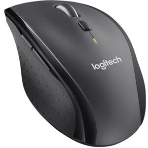 Logitech M705 Marathon Draadloze Muis, 2,4 GHz USB Unifying-Ontvanger, 1000 DPI, 5 Programmeerbare Knoppen, 3 Jaar Batterijduur, Compatibel met PC, Mac, Laptop, Chromebook Zwart Logitech M705 Marathon Draadloze Muis, 2,4 GHz USB Unifying-Ontvanger, 1000 DPI, 5 Programmeerbare Knoppen, 3 Jaar Batterijduur, Compatibel met PC, Mac, Laptop, Chromebook Zwart