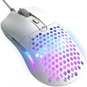 GLORIOUS Model O Eternal Ultralight RGB Gaming Mouse bedraad 55 g lichtgewicht aanpasbaar RGB-licht 6 customizable knoppen symmetrisch ontwerp 12K DPI optische sensor pc/Mac Wit GLORIOUS Model O Eternal Ultralight RGB Gaming Mouse bedraad 55 g lichtgewicht aanpasbaar RGB-licht 6 customizable knoppen symmetrisch ontwerp 12K DPI optische sensor pc/Mac Wit
