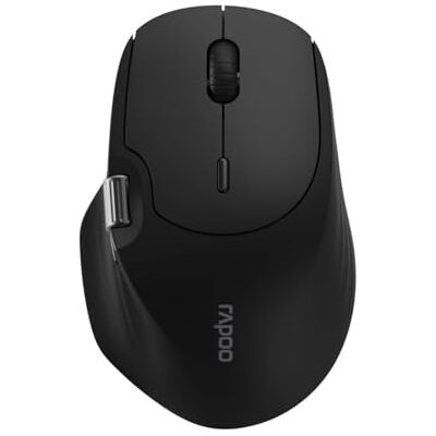 RAPOO MT560 Draadloze Muis Draadloze Muis 4000 DPI Sensor Oplaadbare Batterij Ergonomisch PC & Mac Zwart RAPOO MT560 Draadloze Muis Draadloze Muis 4000 DPI Sensor Oplaadbare Batterij Ergonomisch PC & Mac Zwart