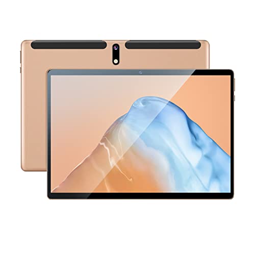 Natuogo Android 12.0 Tablet Ontgrendeld Pad met Dual SIM-kaartsleuf 10.1" IPS Scherm 3GB RAM 32GB ROM, 3G Phablet Ingebouwde Bluetooth WiFi GPS Tabletten