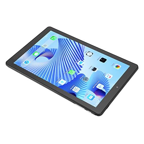 BUHB Tablet-pc, Dubbele Kaart Dubbele Stand-by 2MP voor 5MP Achter 100-240V 5G WiFi Zwart 10,1 Inch Tablet voor Het Bestuderen van Android 10 (EU-stekker)