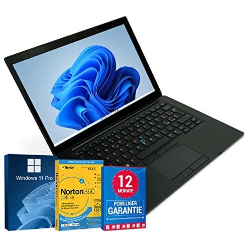 Dell Latitude 7480 14 inch Full HD Laptop Intel Core i5-7200U @ tot 3,10 GHz 8 GB 256 GB SSD met Windows 11 Pro & gratis antivirussoftware HDMI incl. 12 maanden garantie (gereviseerd)