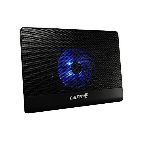 LEPA d V17 Notebook-koelpad 43,2 cm (17 inch) zwart koelpads voor notebook (43,2 cm (17 inch), 1 stuk(s), 14 cm, 1300 RPM, 29 dB, 0,65 m)