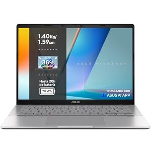 Asus Vivobook S 14 S3407CA-LY040W WUXGA Notebook 35,6 cm (14 inch), Intel Core Ultra 7 255H, 16 GB RAM, 1 TB SSD, ARC 140T, Windows 11 Home, Matgrijs, Spaans QWERTY-toetsenbord Asus Vivobook S 14 S3407CA-LY040W WUXGA Notebook 35,6 cm (14 inch), Intel Core Ultra 7 255H, 16 GB RAM, 1 TB SSD, ARC 140T, Windows 11 Home, Matgrijs, Spaans QWERTY-toetsenbord