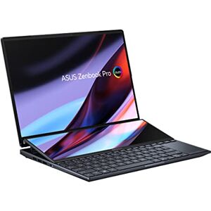Asus ZenBook Pro 14 Duo OLED OLED UX8402ZE-M3050W Notebook 14,5 inch WQXGA+ (Intel Core i7-12700H, 16GB RAM, 512GB SSD, GeForce RTX 3050Ti-4GB, Windows 11 Home) zwart Spaans QWERTY-toetsenbord Asus ZenBook Pro 14 Duo OLED OLED UX8402ZE-M3050W Notebook 14,5 inch WQXGA+ (Intel Core i7-12700H, 16GB RAM, 512GB SSD, GeForce RTX 3050Ti-4GB, Windows 11 Home) zwart Spaans QWERTY-toetsenbord