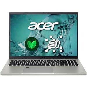 Acer Aspire Vero 16 (AV16-71P-79L8) Green Laptop, 16" WUXGA IPS Display, Intel Core Ultra 7 255H, 32 GB RAM, 1 TB SSD, Intel Arc 140T GPU, Windows 11, QWERTZ toetsenbord, grijs Acer Aspire Vero 16 (AV16-71P-79L8) Green Laptop, 16" WUXGA IPS Display, Intel Core Ultra 7 255H, 32 GB RAM, 1 TB SSD, Intel Arc 140T GPU, Windows 11, QWERTZ toetsenbord, grijs