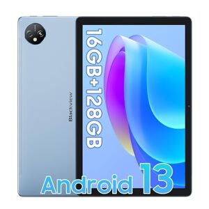 Blackview Tab 80 Tablet 10 inch Android 13 16 GB + 128 GB / TF 2 TB Dual 4G LTE + WiFi, GMS gecertificeerd 5G met Octa-Core, batterij 7680mAh/13MP + 8MP / Face ID/GPS/OTG