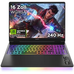 HP Omen MAX Gaming Laptop, 16 inch WQXGA Display 240Hz, AMD Ryzen AI 7 350 (8C) 50 NPU Tops tot 5,0 GHz, NVIDIA GeForce RTX 5070 Ti 12GB VRAM, 32 GB RAM, 1 TB SSD, Win 11, QWERTZ, RGB Light, zwart HP Omen MAX Gaming Laptop, 16 inch WQXGA Display 240Hz, AMD Ryzen AI 7 350 (8C) 50 NPU Tops tot 5,0 GHz, NVIDIA GeForce RTX 5070 Ti 12GB VRAM, 32 GB RAM, 1 TB SSD, Win 11, QWERTZ, RGB Light, zwart