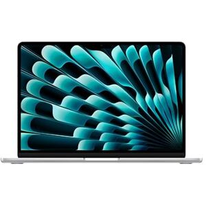 Apple 13 inch MacBook Air M5-chip met 10‑Core CPU en 8‑Core GPU: Gemaakt voor AI, 13,6 inch Liquid Retina-display, 16 GB centraal geheugen, 512 GB SSD, 12MP Center Stage-camera, Touch ID; Zilver Apple 13 inch MacBook Air M5-chip met 10‑Core CPU en 8‑Core GPU: Gemaakt voor AI, 13,6 inch Liquid Retina-display, 16 GB centraal geheugen, 512 GB SSD, 12MP Center Stage-camera, Touch ID; Zilver