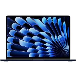 Apple 2023 MacBook Air met M2‑chip: 15,3‑inch Liquid Retina-display, 8GB RAM, 256 GB SSD-opslag, toetsenbord met achtergrondverlichting, 1080p FaceTime HD-camera. Werkt met iPhone/iPad; Middernacht Apple 2023 MacBook Air met M2‑chip: 15,3‑inch Liquid Retina-display, 8GB RAM, 256 GB SSD-opslag, toetsenbord met achtergrondverlichting, 1080p FaceTime HD-camera. Werkt met iPhone/iPad; Middernacht