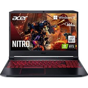 Acer Nitro 5 Gaming Laptop, 15.6" 144Hz IPS FHD Display, Intel Core i5-10300H, 8GB DDR4 RAM, 256GB NVMe SSD, NVIDIA GeForce RTX 3050 GPU, American English Backlit Keyboard, Windows 11 Home