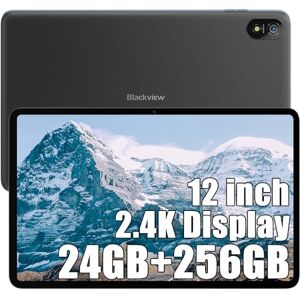 Blackview Tab18 Tablet touchscreen Android 13, 12 inch gaming tablet, Widevine L1, 24 GB + 256 GB /TF 1 TB Octa-Core MTK G99, 8800 mAh 33 W, FHD+ 2,4 K, 8 MP + 16 MP, 4G LTE/2.4+5G wifi/GPS/tablet PC,