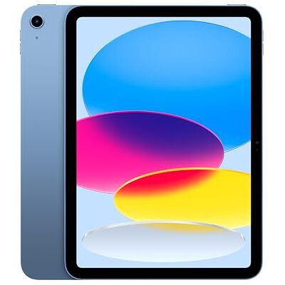 Apple iPad met A16 chip: 11 inch Liquid Retina-display, 256 GB, wifi 6, 12 MP camera aan de voor- en achterkant, Touch ID, batterij voor een hele dag – Blauw Apple iPad met A16 chip: 11 inch Liquid Retina-display, 256 GB, wifi 6, 12 MP camera aan de voor- en achterkant, Touch ID, batterij voor een hele dag – Blauw