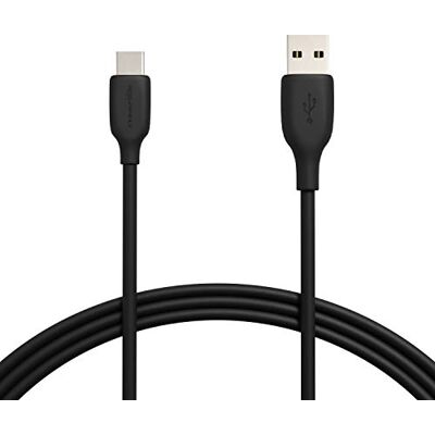 Amazon Basics USB-C-naar-USB-A 2.0-snellaadkabel, snelheid 480 Mbps, USB-IF-gecertificeerd, voor Apple iPhone 16/15, iPad, Samsung Galaxy, tablets, laptops, 6 ft (1,80 m), zwart Amazon Basics USB-C-naar-USB-A 2.0-snellaadkabel, snelheid 480 Mbps, USB-IF-gecertificeerd, voor Apple iPhone 16/15, iPad, Samsung Galaxy, tablets, laptops, 6 ft (1,80 m), zwart