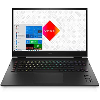 HP OMEN Gaming Laptop 17,3" QHD IPS 165Hz Display Intel Core i9-11900H 32GB DDR4 RAM 1TB SSD NVIDIA GeForce RTX 3080 Windows 11 4 zones RGB QWERTZ toetsenbord Shadow Black HP OMEN Gaming Laptop 17,3" QHD IPS 165Hz Display Intel Core i9-11900H 32GB DDR4 RAM 1TB SSD NVIDIA GeForce RTX 3080 Windows 11 4 zones RGB QWERTZ toetsenbord Shadow Black