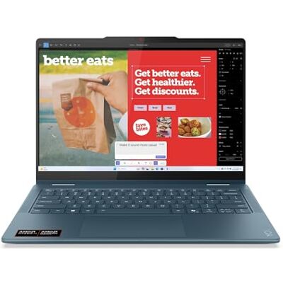 Lenovo Yoga 7 2-in-1 Laptop Copilot + PC 14" WUXGA OLED AMD Ryzen AI 7 350 16GB RAM 512GB SSD AMD Radeon 860M Win11 QWERTZ Tidal Teal 3 maanden Premium Care incl. hoes exclusief Lenovo Yoga 7 2-in-1 Laptop Copilot + PC 14" WUXGA OLED AMD Ryzen AI 7 350 16GB RAM 512GB SSD AMD Radeon 860M Win11 QWERTZ Tidal Teal 3 maanden Premium Care incl. hoes exclusief