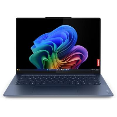 Lenovo Yoga Slim 7 14Q8X9 Laptop Copilot + 14 inch 3K OLED 90Hz (Qualcomm SD Elite X, 16 GB RAM, 512 GB SSD, Windows 11 Home) toetsenbord met achtergrondverlichting AZERTY FR Cosmic Blue Lenovo Yoga Slim 7 14Q8X9 Laptop Copilot + 14 inch 3K OLED 90Hz (Qualcomm SD Elite X, 16 GB RAM, 512 GB SSD, Windows 11 Home) toetsenbord met achtergrondverlichting AZERTY FR Cosmic Blue
