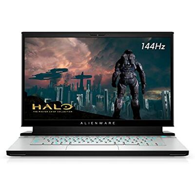 Alienware Dell, m15 R4, gaming laptop, 39,6 cm (15,6 inch), Full-HD, 144 Hz (Intel Core i7-10870H, Nvidia GeForce RTX 3070, 16 GB RAM, 1 TB SSD, AlienFX, Windows 10), Lunar Light, Spaans Alienware Dell, m15 R4, gaming laptop, 39,6 cm (15,6 inch), Full-HD, 144 Hz (Intel Core i7-10870H, Nvidia GeForce RTX 3070, 16 GB RAM, 1 TB SSD, AlienFX, Windows 10), Lunar Light, Spaans