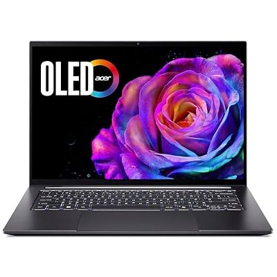 Acer Swift X 14 AI OLED (SFX14-61G-R4HP) KI-laptop, Copilot+ PC, 14 inch WQ2.8K OLED 120Hz touch-display, AMD Ryzen AI 9 365, 32 GB RAM, 1 TB SSD, NVIDIA GeForce RTX 5070, Windows 11, QWERTZ lay-out Acer Swift X 14 AI OLED (SFX14-61G-R4HP) KI-laptop, Copilot+ PC, 14 inch WQ2.8K OLED 120Hz touch-display, AMD Ryzen AI 9 365, 32 GB RAM, 1 TB SSD, NVIDIA GeForce RTX 5070, Windows 11, QWERTZ lay-out