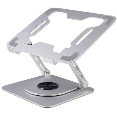 Eden pulse Draagbare standaard: aluminium houder voor laptops tot 43,2 cm (17 inch), 360 graden draaibaar, licht, robuust en eenvoudig mee te nemen. Eden pulse Draagbare standaard: aluminium houder voor laptops tot 43,2 cm (17 inch), 360 graden draaibaar, licht, robuust en eenvoudig mee te nemen.