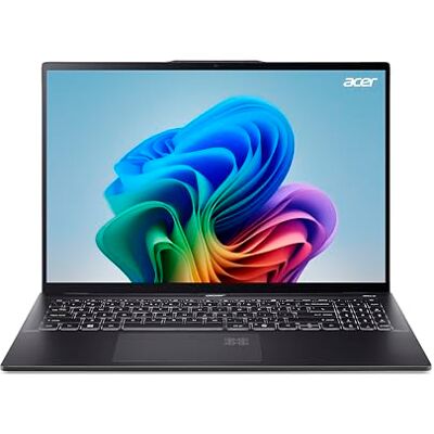 Acer Swift 16 AI OLED (SF16-51-74C3) KI-laptop, Copilot+ PC, 16 inch WQ2.8K OLED 120Hz display, Intel Core Ultra 7 256V 16 GB RAM, 1 TB SSD, Intel Arc Graphics 140V, Windows 11, QWERTZ toetsenbord Acer Swift 16 AI OLED (SF16-51-74C3) KI-laptop, Copilot+ PC, 16 inch WQ2.8K OLED 120Hz display, Intel Core Ultra 7 256V 16 GB RAM, 1 TB SSD, Intel Arc Graphics 140V, Windows 11, QWERTZ toetsenbord