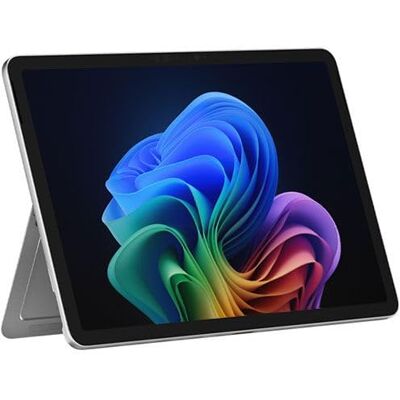 Microsoft Surface Pro, Copilot + PC, 30,5 cm (12 inch), LCD-touchscreen, Snapdragon X Plus, 16 GB RAM, 256 GB geheugen, nieuwste model, platina Microsoft Surface Pro, Copilot + PC, 30,5 cm (12 inch), LCD-touchscreen, Snapdragon X Plus, 16 GB RAM, 256 GB geheugen, nieuwste model, platina