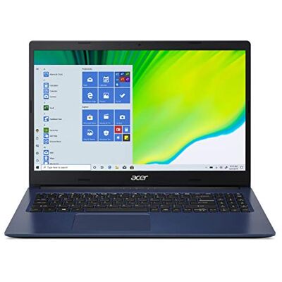 Acer Aspire 3 laptop 15.6" Full-HD TN Intel Core i5-1035G1 8GB RAM 512GB SSD Windows OS QWERTY Toetsenbord Acer Aspire 3 laptop 15.6" Full-HD TN Intel Core i5-1035G1 8GB RAM 512GB SSD Windows OS QWERTY Toetsenbord