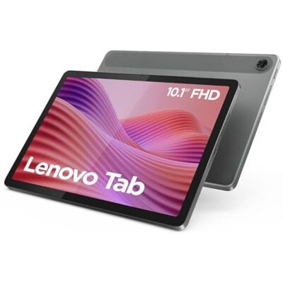Lenovo Tab Tablet 10,1 inch WUXGA (MediaTek Helio G85, 4 GB RAM, 128 GB, 60 Hz, 2 luidsprekers, Wi-Fi 5, Bluetooth 5.3, Android 14) Luna Grey Inclusief transparante behuizing met geïntegreerde Lenovo Tab Tablet 10,1 inch WUXGA (MediaTek Helio G85, 4 GB RAM, 128 GB, 60 Hz, 2 luidsprekers, Wi-Fi 5, Bluetooth 5.3, Android 14) Luna Grey Inclusief transparante behuizing met geïntegreerde