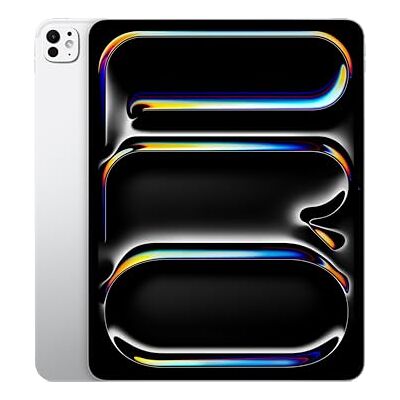 Apple iPad Pro 13-inch (M5) 512 GB: Ultra Retina XDR-display, landscape 12-MP camera (vooraan)/12-MP camera (achteraan), LiDAR-scanner, wifi, batterij voor een hele dag – Zilver Apple iPad Pro 13-inch (M5) 512 GB: Ultra Retina XDR-display, landscape 12-MP camera (vooraan)/12-MP camera (achteraan), LiDAR-scanner, wifi, batterij voor een hele dag – Zilver