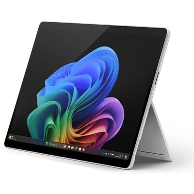 Microsoft Surface Pro (voeding apart verkrijgbaar) Copilot+ PC 13" OLED Touchscreen Snapdragon® X Elite (12 kernen) 16 GB RAM 512 GB SSD nieuwste model, 11e editie Platina Microsoft Surface Pro (voeding apart verkrijgbaar) Copilot+ PC 13" OLED Touchscreen Snapdragon® X Elite (12 kernen) 16 GB RAM 512 GB SSD nieuwste model, 11e editie Platina