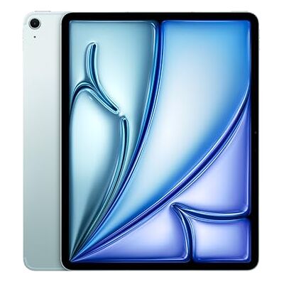 Apple iPad Air 13‑inch (M4): Liquid Retina-display, 128 GB, 12‑MP camera aan de voor- en achterkant, wifi 7 met N1 + 5G mobiel internet, Touch ID – Blauw Apple iPad Air 13‑inch (M4): Liquid Retina-display, 128 GB, 12‑MP camera aan de voor- en achterkant, wifi 7 met N1 + 5G mobiel internet, Touch ID – Blauw