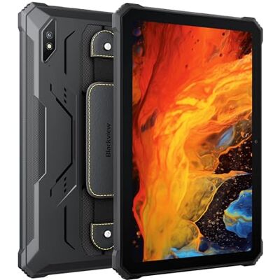 Blackview Active 8 Pro Tablet met touchscreen Robuust en waterdicht Zwart Blackview Active 8 Pro Tablet met touchscreen Robuust en waterdicht Zwart
