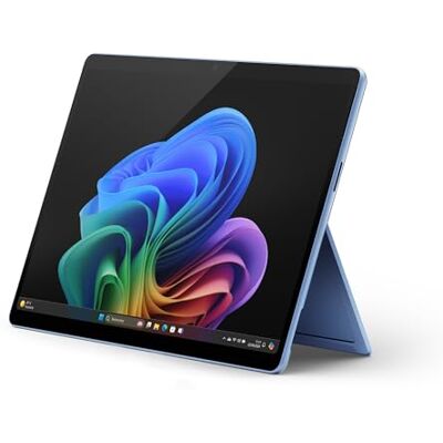 Microsoft Surface Pro (voeding niet inbegrepen) Copilot+ PC 13" OLED touchscreen Snapdragon X Elite 16 GB RAM 512 GB SSD nieuwste model 11e editie saffier Microsoft Surface Pro (voeding niet inbegrepen) Copilot+ PC 13" OLED touchscreen Snapdragon X Elite 16 GB RAM 512 GB SSD nieuwste model 11e editie saffier