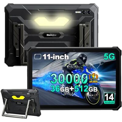 Blackview ACTIVE 10 PRO (Tablette Robuste 5G 10.95'' 12/512GB 30000mAh) BLACK Blackview ACTIVE 10 PRO (Tablette Robuste 5G 10.95'' 12/512GB 30000mAh) BLACK