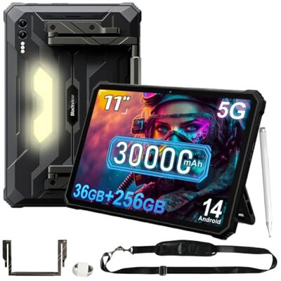 Blackview ACTIVE 10 PRO (Tablette Robuste 5G 10.95'' 12/256GB 30000mAh) BLACK Blackview ACTIVE 10 PRO (Tablette Robuste 5G 10.95'' 12/256GB 30000mAh) BLACK