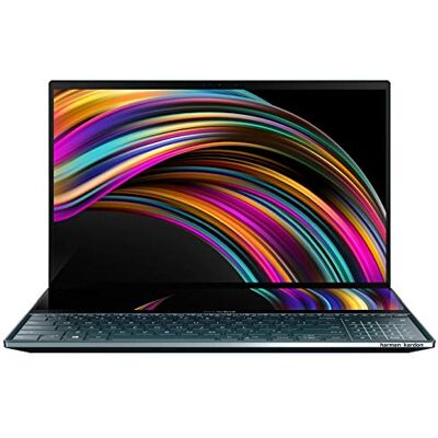 Asus ZenBook Pro Duo UX581GV 15,6" 4K Dual Touchscreen Alexa Enabled Laptop (Intel i7-9750H, 512 GB PCI-e SSD, 16 GB RAM, NVIDIA GeForce RTX 2060 6 GB Graphics, Windows 10, UK-toetsenbord (QWERTY)) Asus ZenBook Pro Duo UX581GV 15,6" 4K Dual Touchscreen Alexa Enabled Laptop (Intel i7-9750H, 512 GB PCI-e SSD, 16 GB RAM, NVIDIA GeForce RTX 2060 6 GB Graphics, Windows 10, UK-toetsenbord (QWERTY))