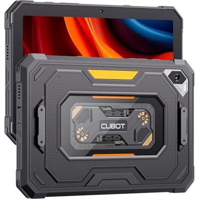 CUBOT Tab KingKong Mini Tablet 8,68 inch HD+ 90 Hz, 16 GB RAM (6 GB + 10 GB Est.), 128 GB ROM, 4G Dual SIM, camera 48 MP, batterij 10200 mAh, Android 15, Unisoc T615, zwart. CUBOT Tab KingKong Mini Tablet 8,68 inch HD+ 90 Hz, 16 GB RAM (6 GB + 10 GB Est.), 128 GB ROM, 4G Dual SIM, camera 48 MP, batterij 10200 mAh, Android 15, Unisoc T615, zwart.