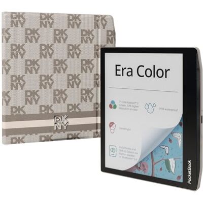 PocketBook Era Color E-Reader 7" E-Ink 32 GB Bluetooth Beige Dak Bundle DKNY PocketBook Era Color E-Reader 7" E-Ink 32 GB Bluetooth Beige Dak Bundle DKNY