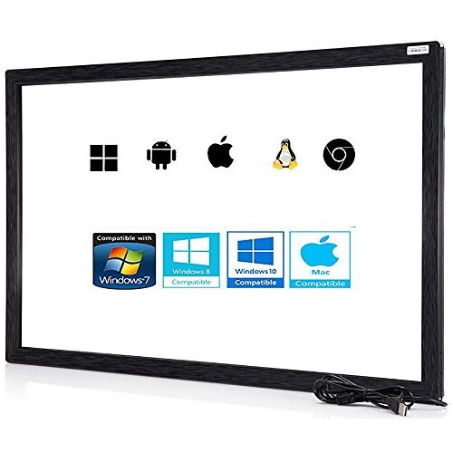 Chengying 126 cm (50 inch) multi-touch infrarood touchscreen frame, touchscreen overlay, infrarood touchscreen overlay