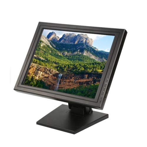 SHIOUCY 17 inch LCD-touchscreen monitor voor kassasysteem POS kassabonitor PC voor kassasysteem PC POS draagbare monitor touchscreen Windows USB touch screen