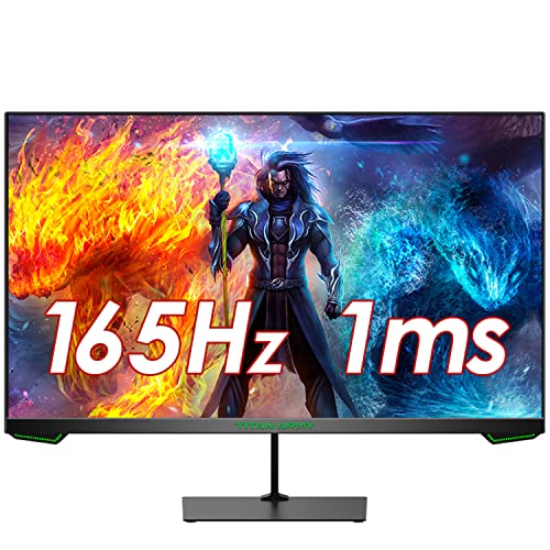 TITANARMY 24 inch 165hz Full HD Video Game Monitor Flat Panel 144hz Display