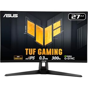 Asus TUF Gaming VG27AQM5A QHD Monitor (27 inch, 2560 x 1440, Fast IPS, 0,3 ms reactietijd, 300 Hz, luidsprekers, ELMB Sync, HDMi, DisplayPort, USB-C) Asus TUF Gaming VG27AQM5A QHD Monitor (27 inch, 2560 x 1440, Fast IPS, 0,3 ms reactietijd, 300 Hz, luidsprekers, ELMB Sync, HDMi, DisplayPort, USB-C)