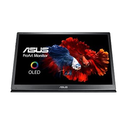 Asus 90Lm047E-B01370 Proart Pq22Uc 4K Hdr Oled Professional Portable Monitor, 21.6-", 4K, Oled, 99% Dci-P3, 0.1Ms Response Time, Hdr-10, Hlg, Dolby Vision, ?E<2, Hardware Calibration Asus 90Lm047E-B01370 Proart Pq22Uc 4K Hdr Oled Professional Portable Monitor, 21.6-", 4K, Oled, 99% Dci-P3, 0.1Ms Response Time, Hdr-10, Hlg, Dolby Vision, ?E<2, Hardware Calibration