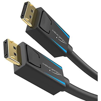 KabelDirekt – 4K & 8K DisplayPort Kabel – 10x3m DP 1.4, bereikt 8K@60Hz op pc’s, laptops, gaming-monitoren KabelDirekt – 4K & 8K DisplayPort Kabel – 10x3m DP 1.4, bereikt 8K@60Hz op pc’s, laptops, gaming-monitoren
