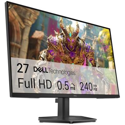 Dell 27 Gaming Monitor SE2726HG, Full HD (1920x1080), 240Hz, Fast IPS 0.5ms, AMD FreeSync Premium, 99% sRGB, HDR10, VESA (100x100mm), DisplayPort, 2 HDMI, 3 Jaar Garantie, Zwart Dell 27 Gaming Monitor SE2726HG, Full HD (1920x1080), 240Hz, Fast IPS 0.5ms, AMD FreeSync Premium, 99% sRGB, HDR10, VESA (100x100mm), DisplayPort, 2 HDMI, 3 Jaar Garantie, Zwart