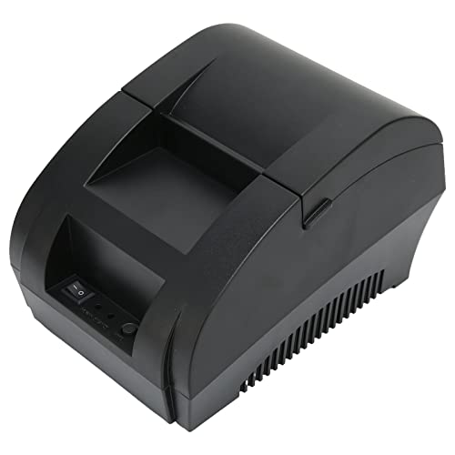 Elprico Thermische Labelprinter, HD Bluetooth-Printer 90 Mm/s Snel Afdrukken Thermische Printer Ruimtebesparende Pocket Thermische Verzendlabelprinter voor Win 2000, voor XP, voor Vista, voor Win 7, voor (EU-stekker 110-240V)