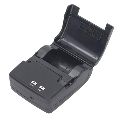 Naroote Dot-matrix Bonprinter, Draagbare Bonprinter met USB-interface AC110-240V voor Detailhandel (EU-stekker)